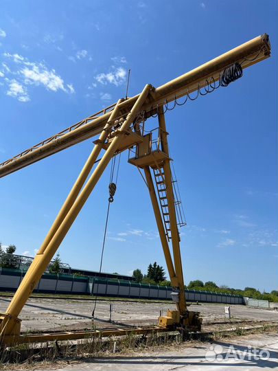 Кран козловой бу