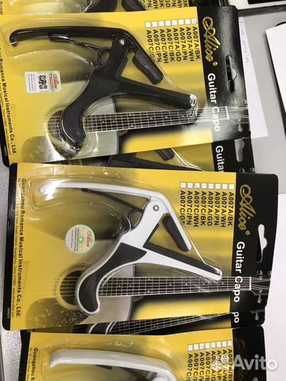 Каподастр для гитары Alise