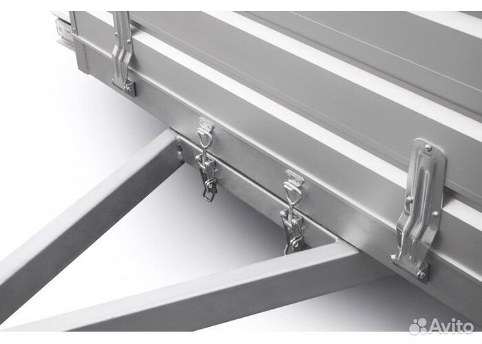 Прицеп с алюминиевыми бортами мзса 817710.034