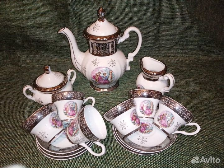Кофейный сервиз Ямакоси Орел СССР