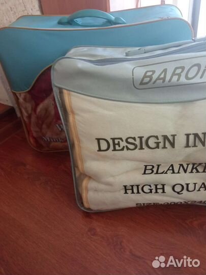 Одеяло шерстяное новое