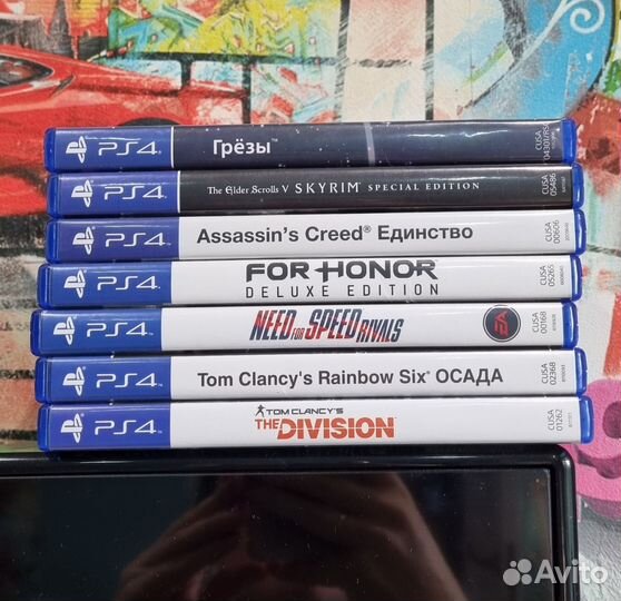 Игры на приставку ps4
