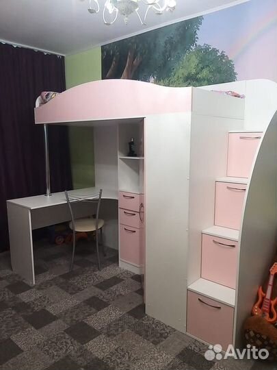 Детский чердак кровать