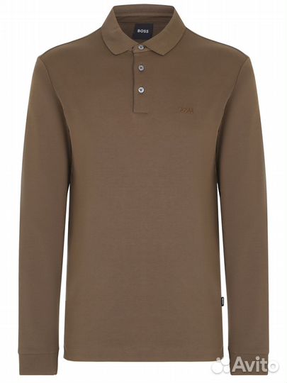 Поло хлопковое boss