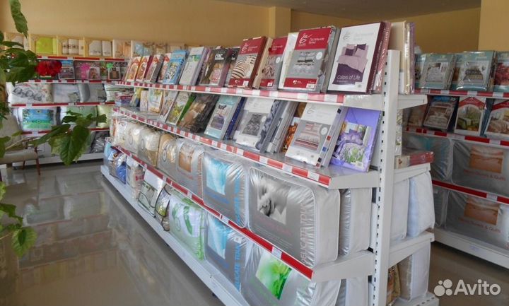 Стеллажи островные для самообслуживания