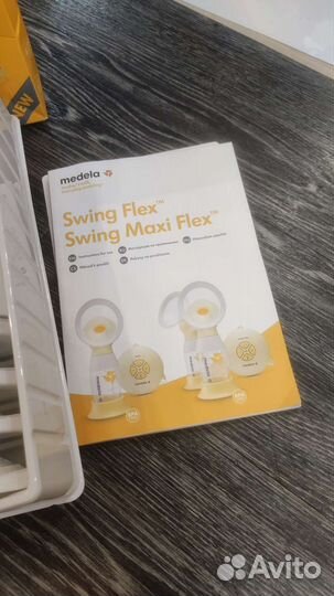 Молокоотсос medela swing flex электрический