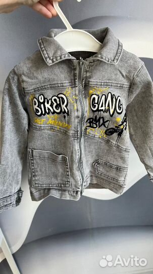 Джинсовый костюм для мальчика