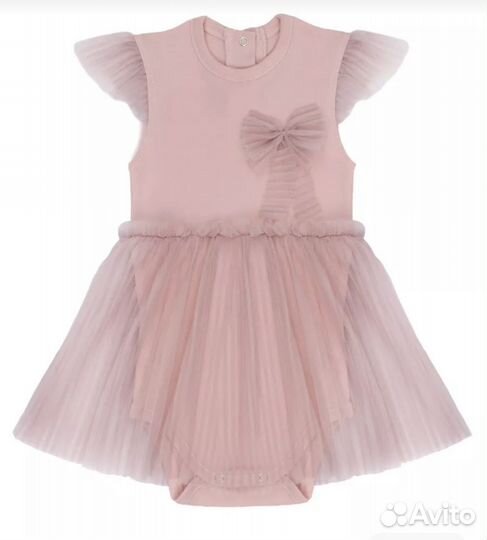 Платье боди для девочки 68 размер
