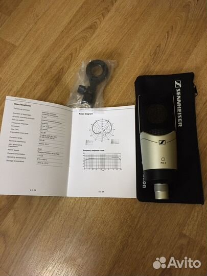 Конденсаторный микрофон MK4 с большой диафрагмой