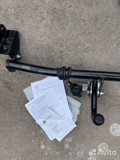 Фаркоп тсу для hyundai solaris / KIA RIO