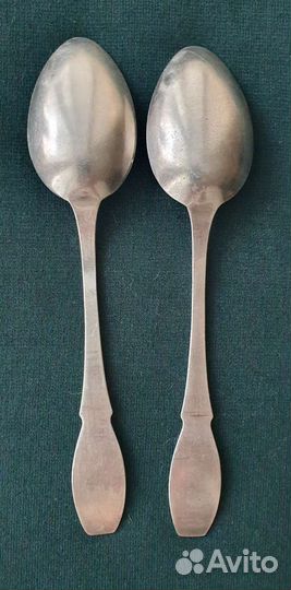 Ложки чайные серебро 875 пр