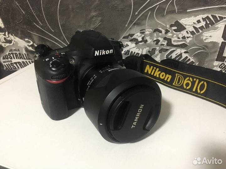 Зеркальный фотоаппарат Nikon d610+Tamron 45mm 1.8
