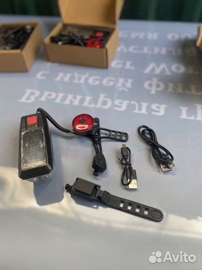 Велофонарь на солнечной батарее