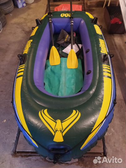 Лодка надувная бу
