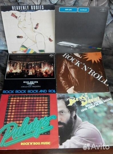 Виниловые диски идеальной сохранности