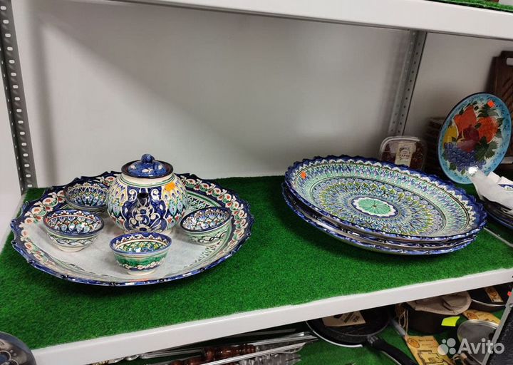 Узбекская посуда в ассортименте. Магазин