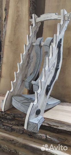 Подставка для охотничьих ножей