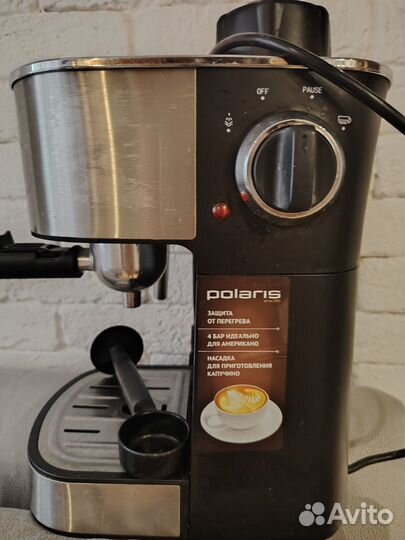 Кофеварка рожковая polaris