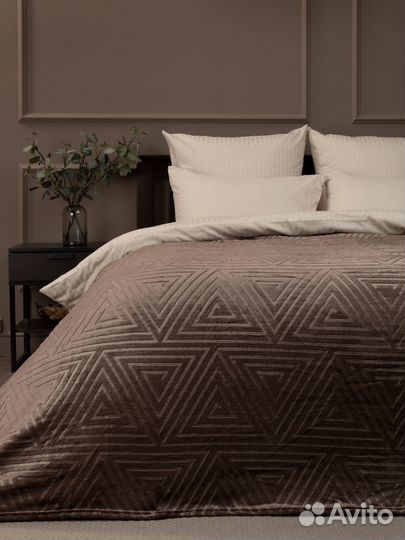 Плед Texrepublic TF FNE CO 1520 g-греция 2 коричне