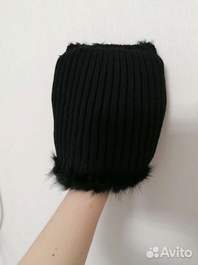 Шапка норковая женская