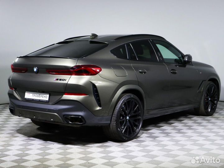 BMW X6 4.4 AT, 2022, 40 526 км
