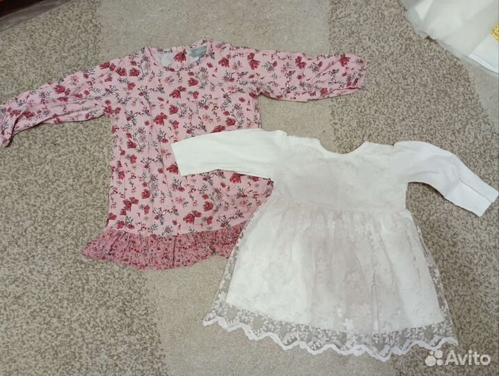 Вещи пакетом на девочку от 1 года до 2