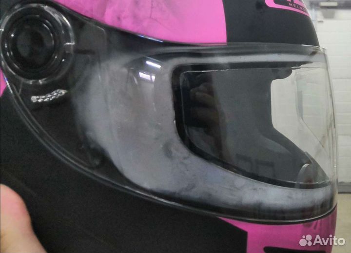 Пинлок (pinlok) универсальный для мотошлема