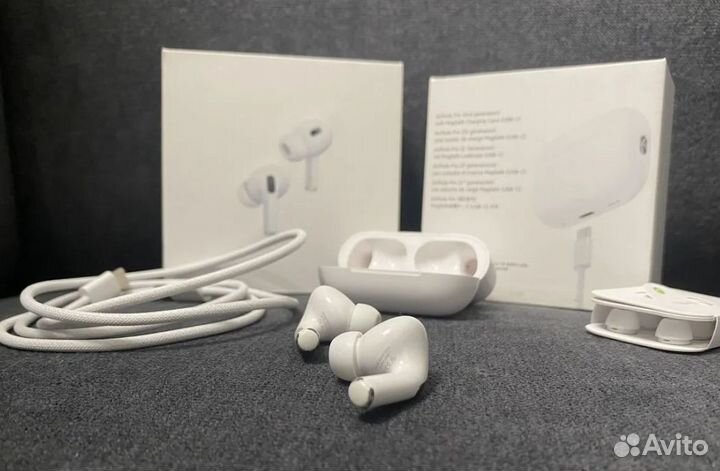 Airpods pro 2 type c premium гарантия/доставка