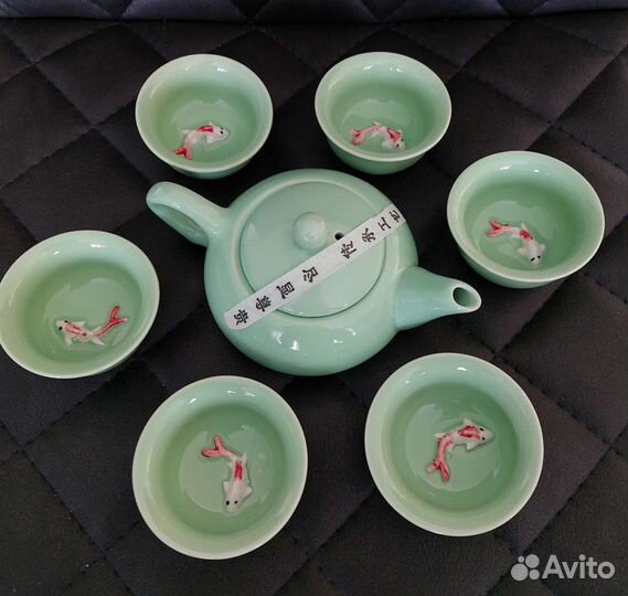 Посуда из керамики для чайной церемонии