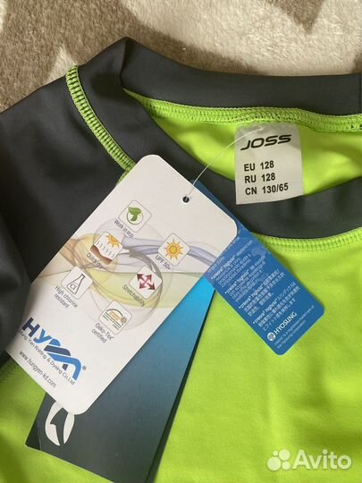 Рашгард кофта 128 р новая