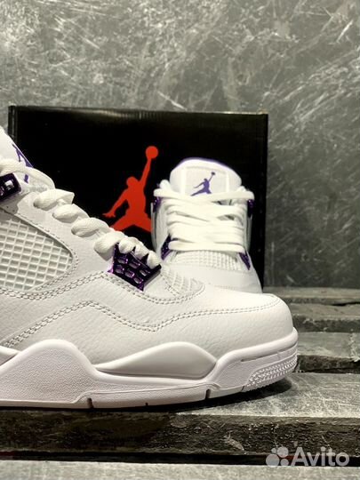 Nike Air Jordan 4 Metallic Pack Purple