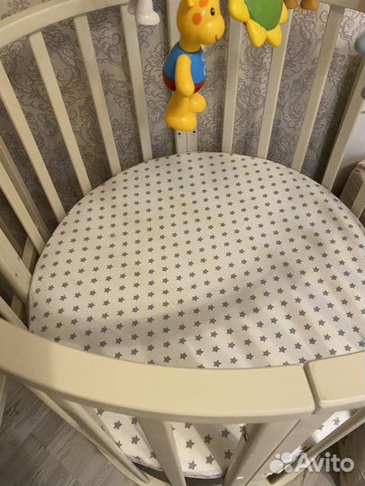 Матрас детский круглый