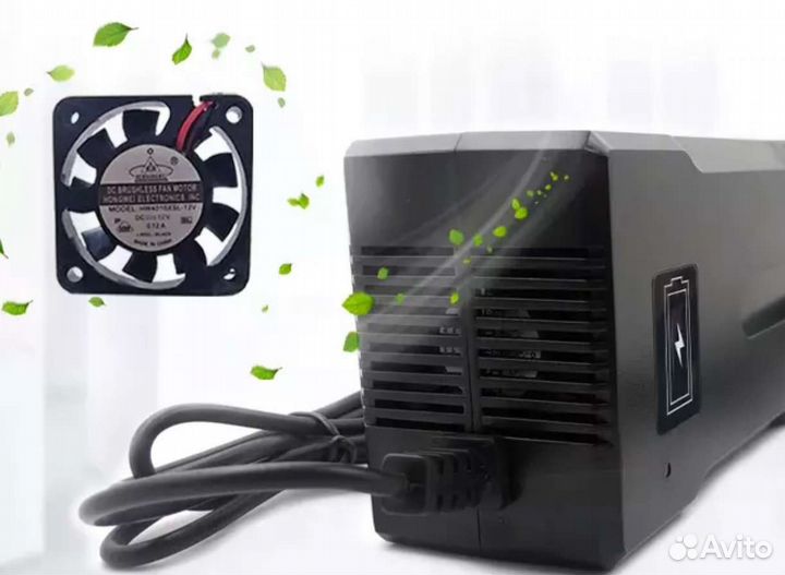 З/У 54.6v на 5а для аккумулятора 48в