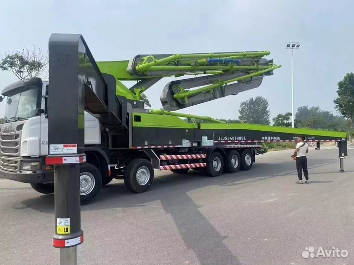 Автобетононасос Zoomlion ZLJ5540THBB, 2020