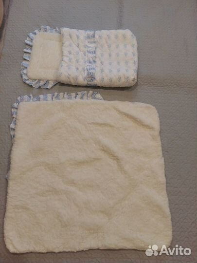 Зимний конверт для новорожденных