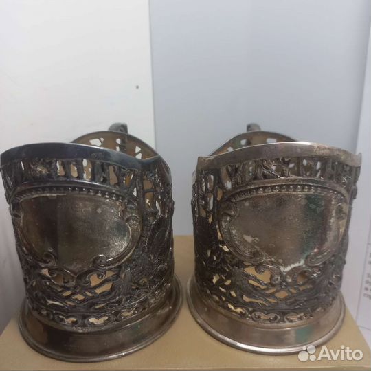 Подстаканник серебро