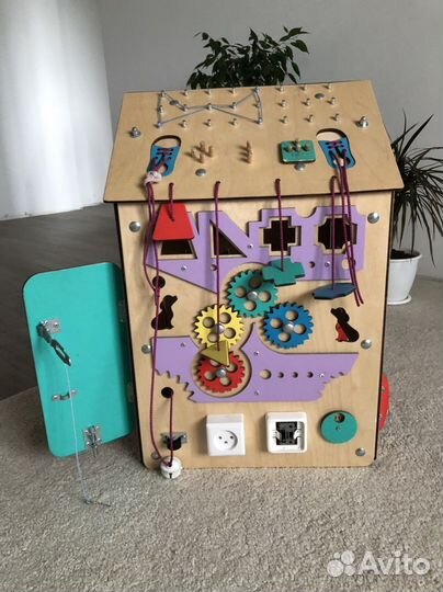 Бизиборд домик большой