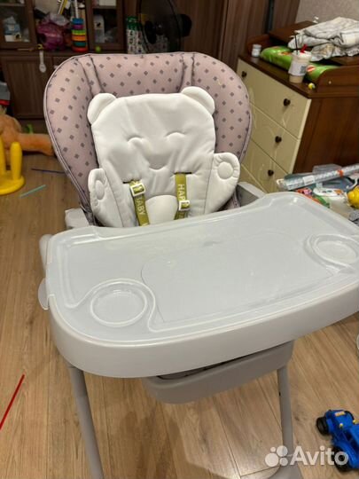 Стульчик для кормления happy baby william pro