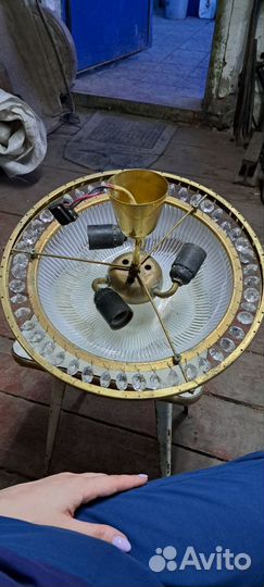 Светильник потолочный подвесной ретро винтаж