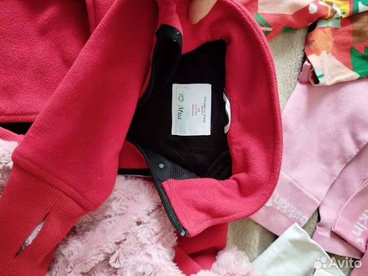 Детские вещи пакетом на девочку 98 104
