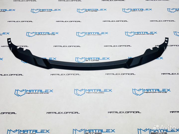 Сплиттер переднего бампера BMW F30, M3 стиль