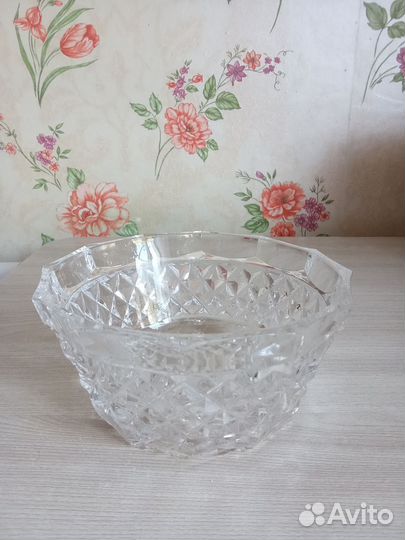 Ваза хрустальная СССР