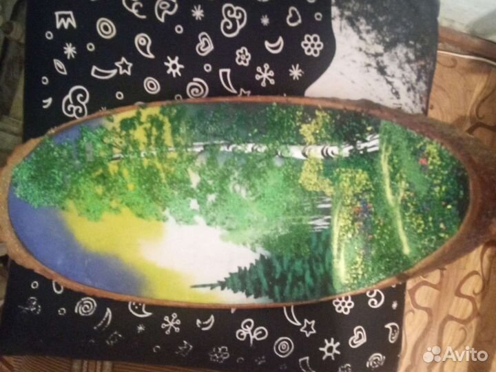 Панно из дерева