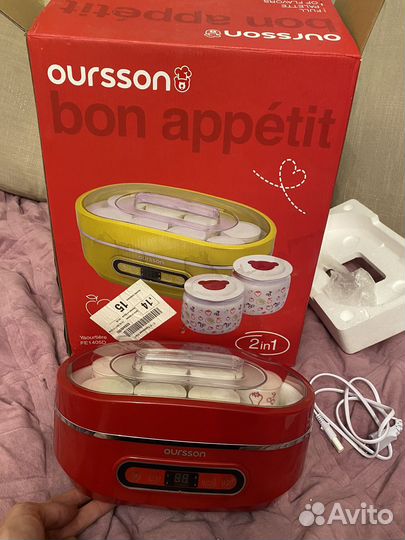 Йогуртница oursson fe1405D