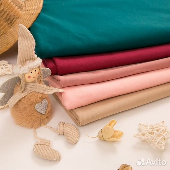 Футер 2-х нитка петля - (ширина 180 см) Пенье