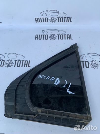 Стекло двери заднее левое Honda Accord 7/ CL9