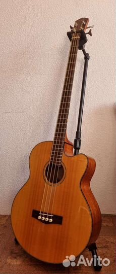 Акустическая бас гитара Fender GB-41SCE NAT