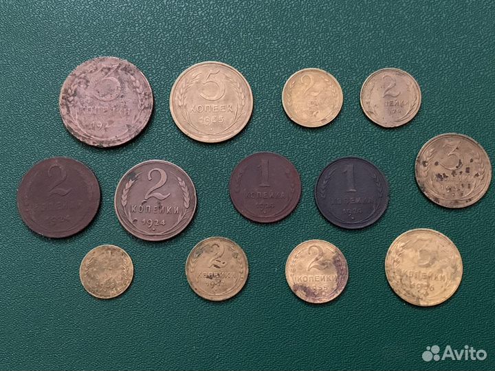 Монеты ранние советы