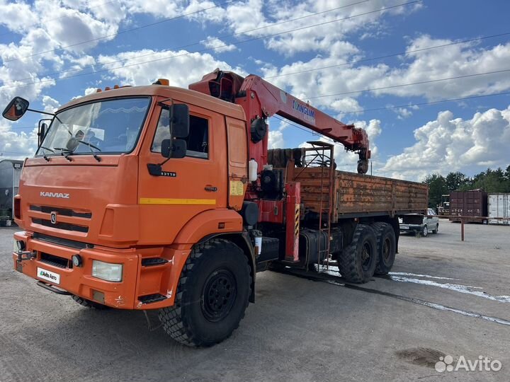КАМАЗ 43118 с КМУ, 2018