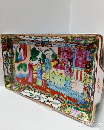 Визитница винтажная старый Китай